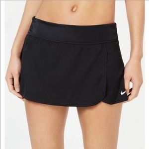 Nike Swim Solid Board Skirt in Navy Blue